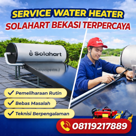 Service Water Heater Solahart Bekasi Terpercaya - Pilihan Tepat untuk Air Panas Stabil & Hemat Energi